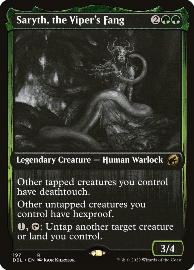 Saryth, the Viper's Fang (Innistrad: Double Feature)