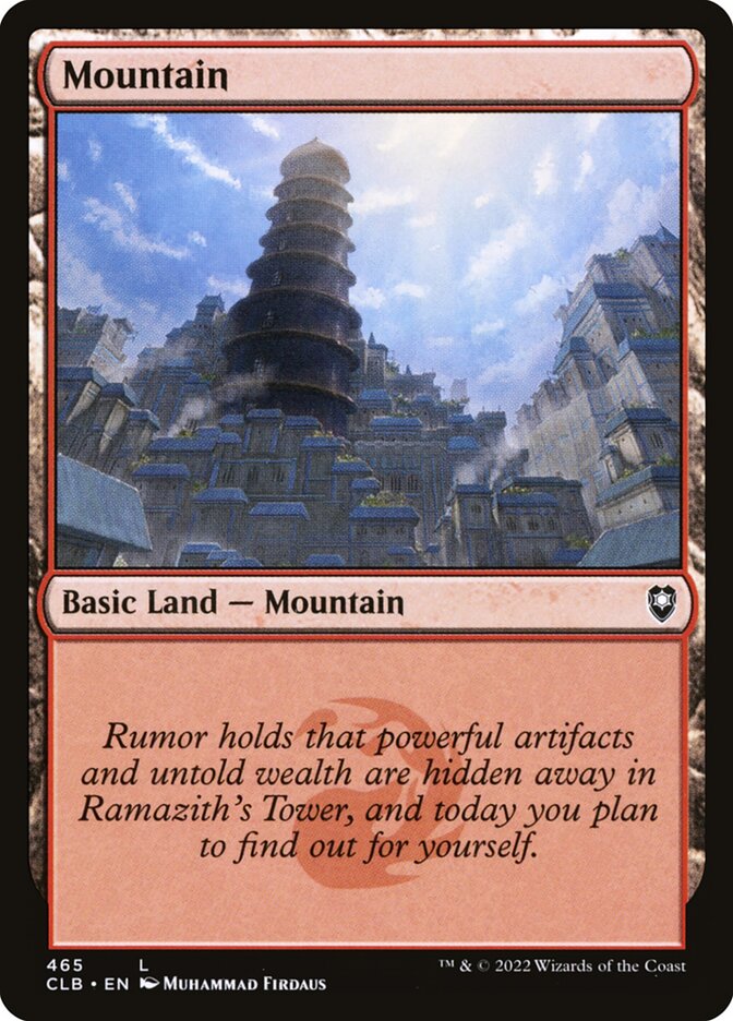 Mountain (Commander Legends: Battle for Baldur's Gate)