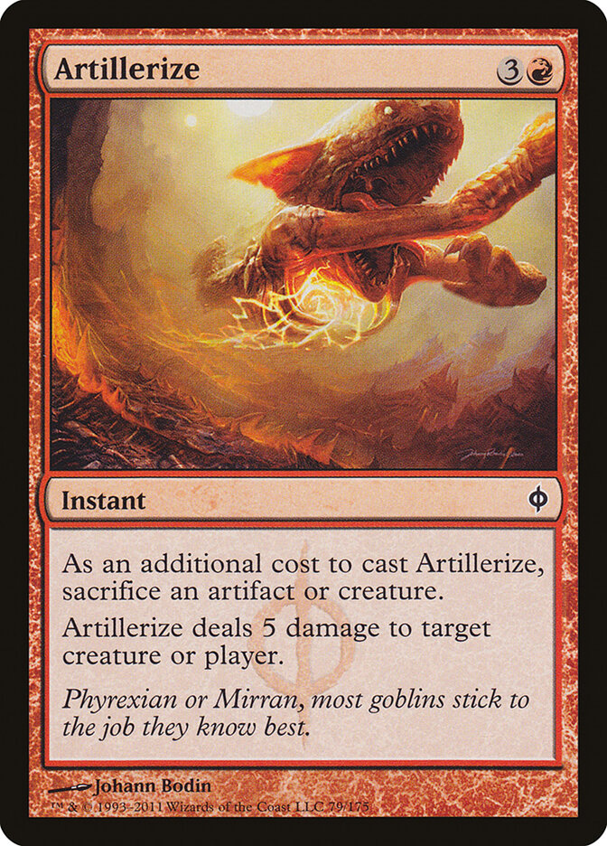 Artillerize (New Phyrexia)