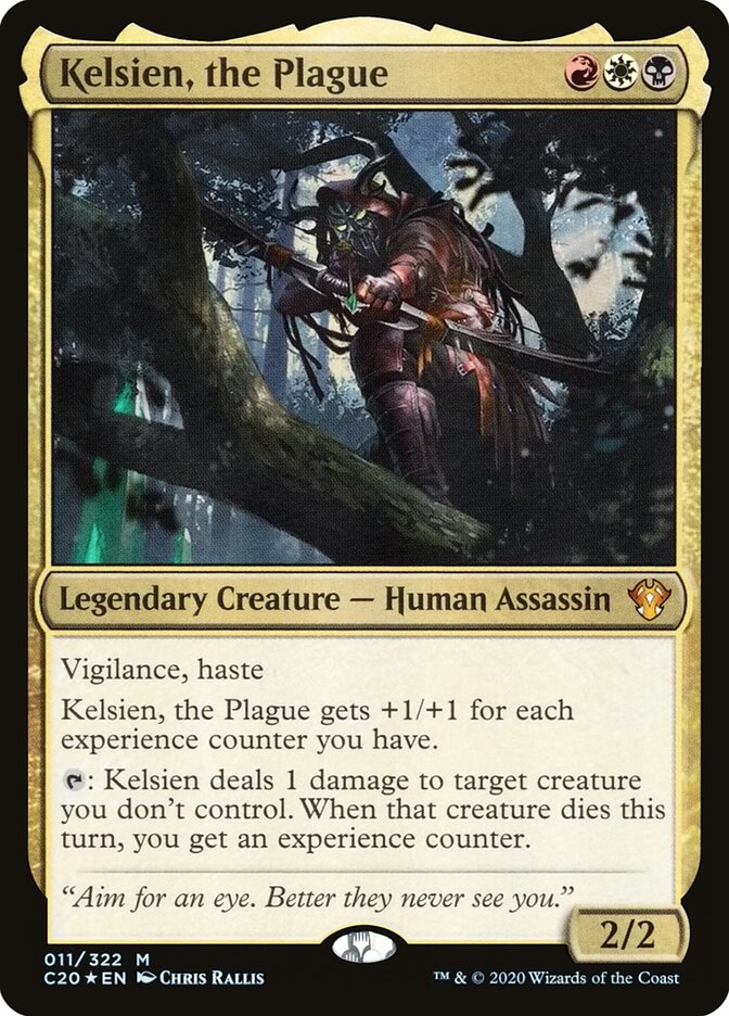 Kelsien, the Plague (Commander 2020)