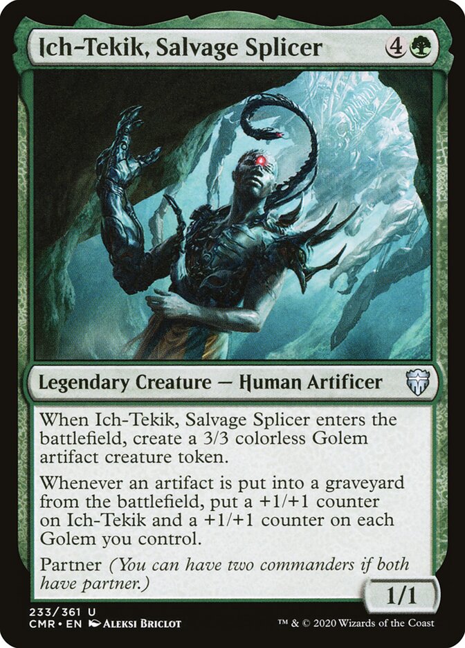 Ich-Tekik, Salvage Splicer (Commander Legends)