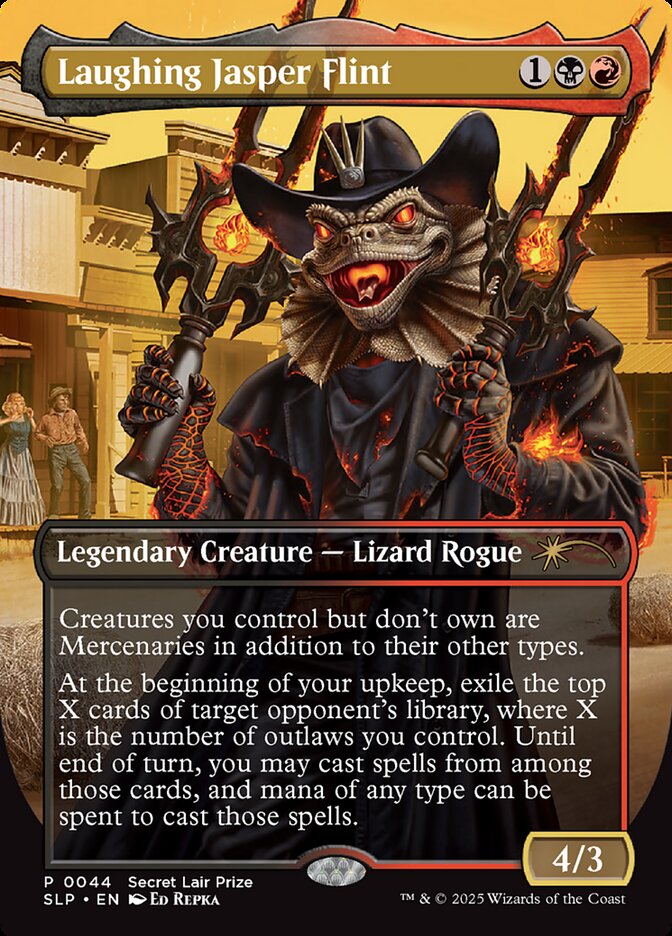 Laughing Jasper Flint (Secret Lair Promo)
