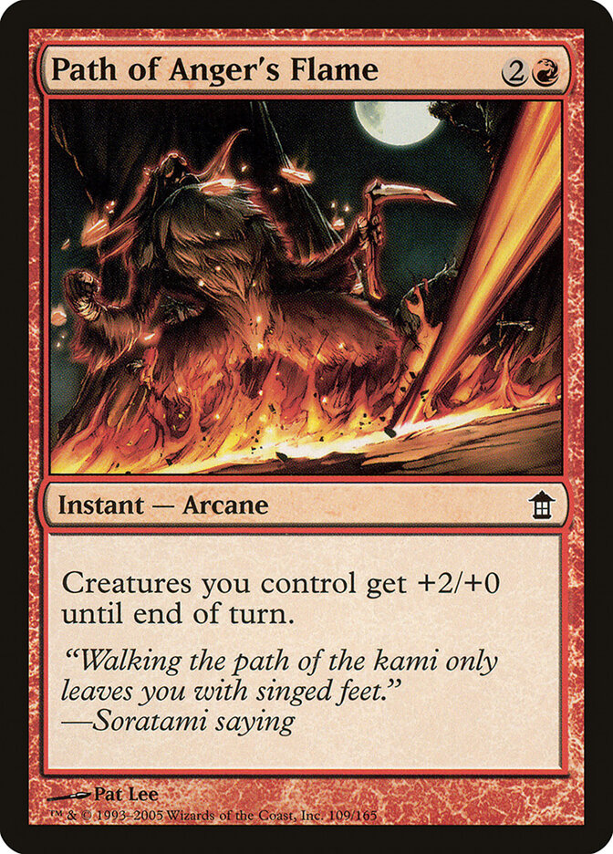 Path of Anger's Flame (Saviors of Kamigawa)