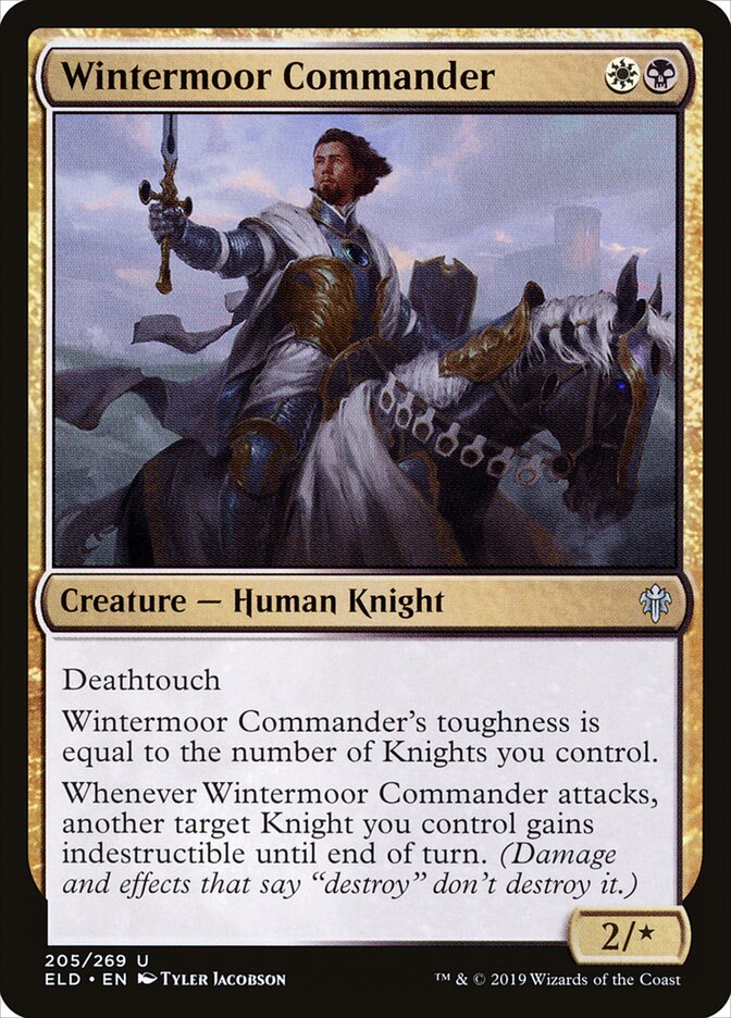 Wintermoor Commander (Throne of Eldraine)