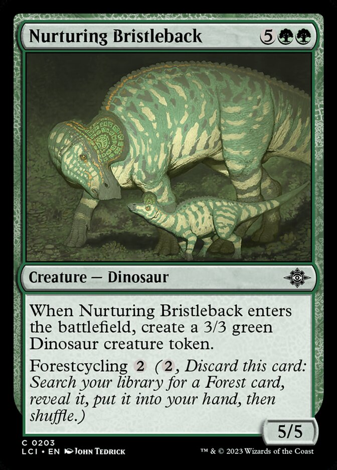 Nurturing Bristleback (The Lost Caverns of Ixalan)