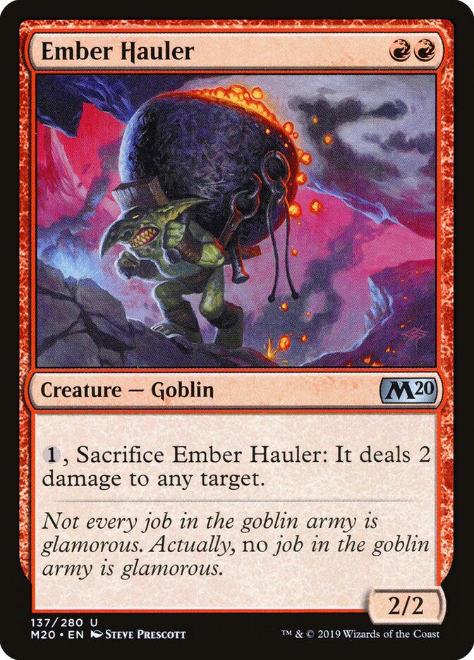 Ember Hauler (Core Set 2020)
