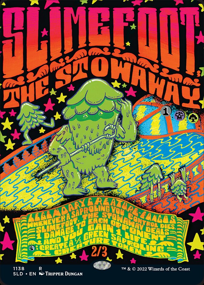 Slimefoot, the Stowaway (Secret Lair Drop)