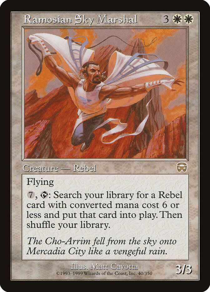 Ramosian Sky Marshal (Mercadian Masques)