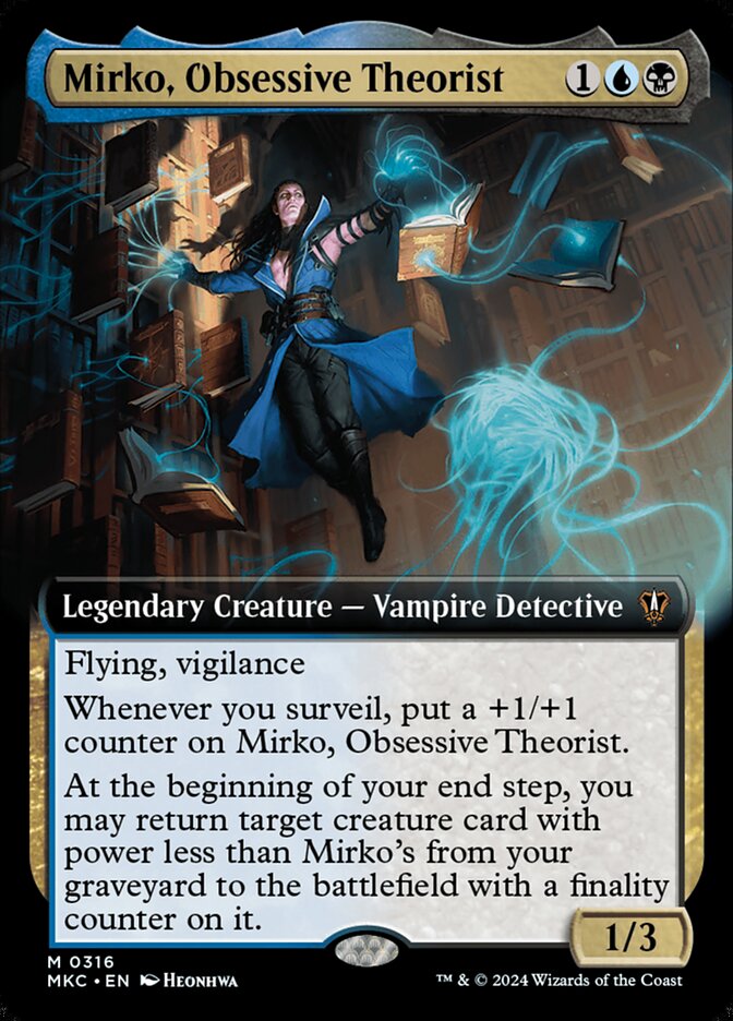 Mirko, Obsessive Theorist (Murders at Karlov Manor Commander)