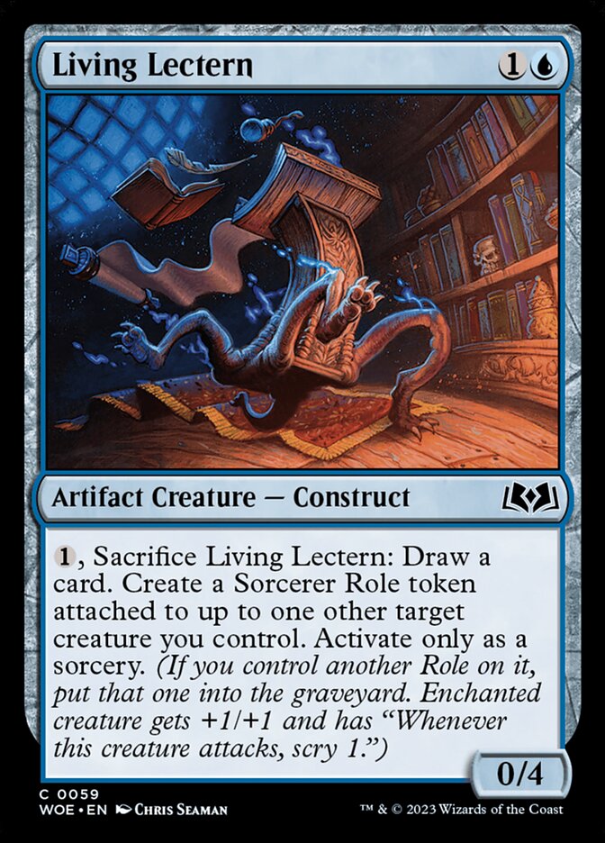 Living Lectern (Wilds of Eldraine)
