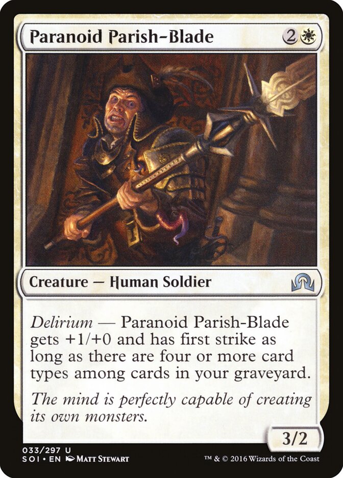 Paranoid Parish-Blade (Shadows over Innistrad)