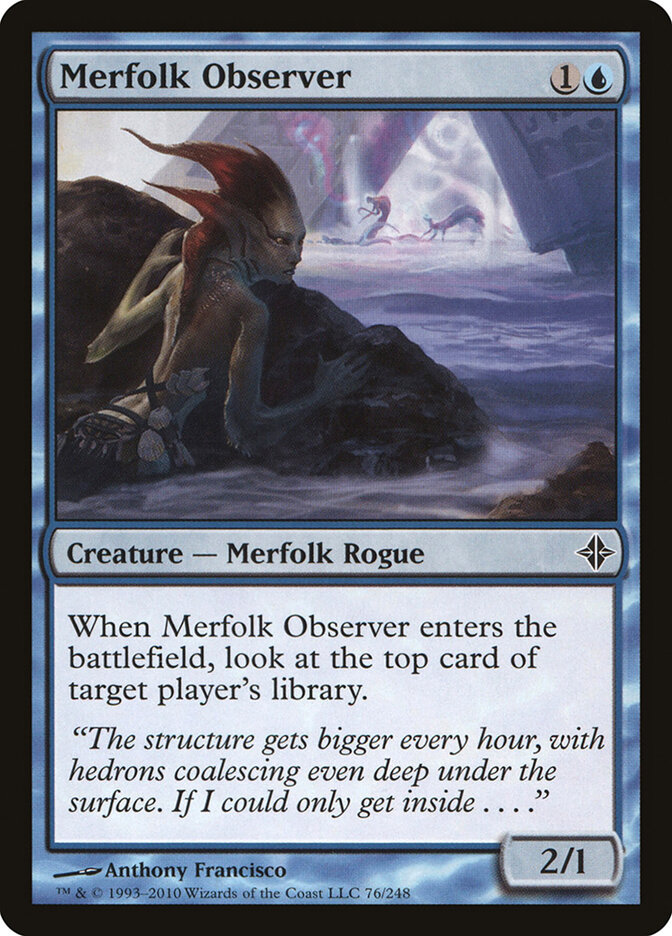 Merfolk Observer (Rise of the Eldrazi)