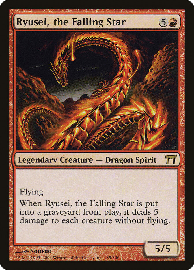 Ryusei, the Falling Star (Champions of Kamigawa)