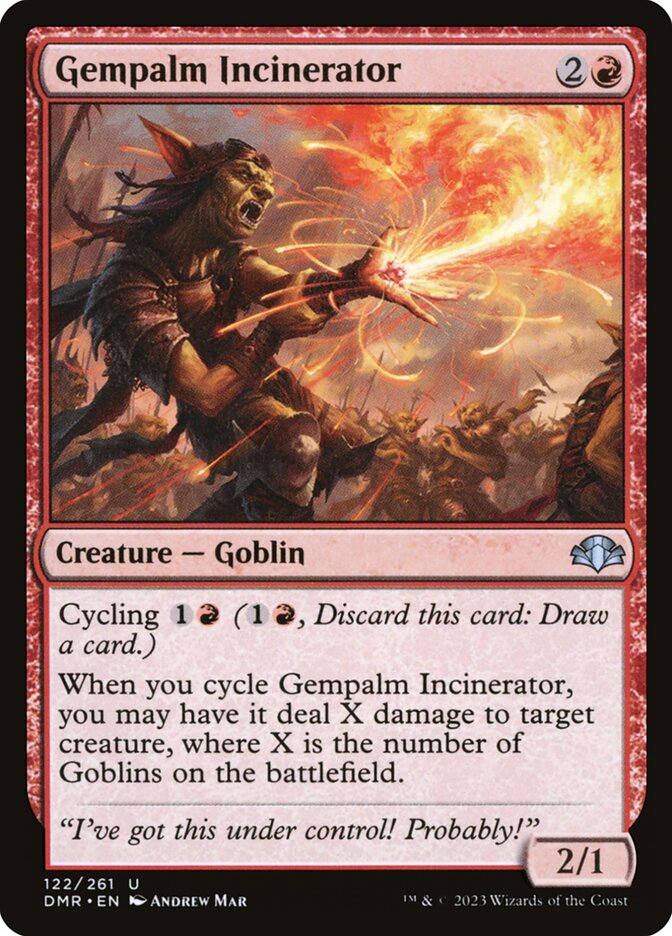 Gempalm Incinerator (Dominaria Remastered)
