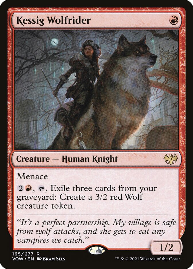 Kessig Wolfrider (Innistrad: Crimson Vow)