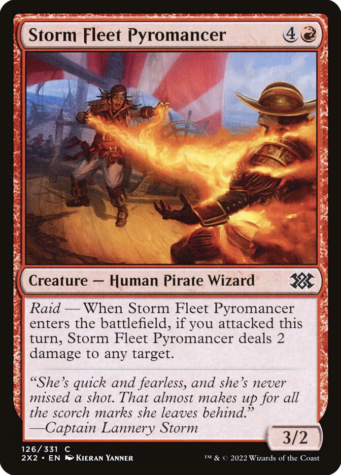 Storm Fleet Pyromancer (Double Masters 2022)