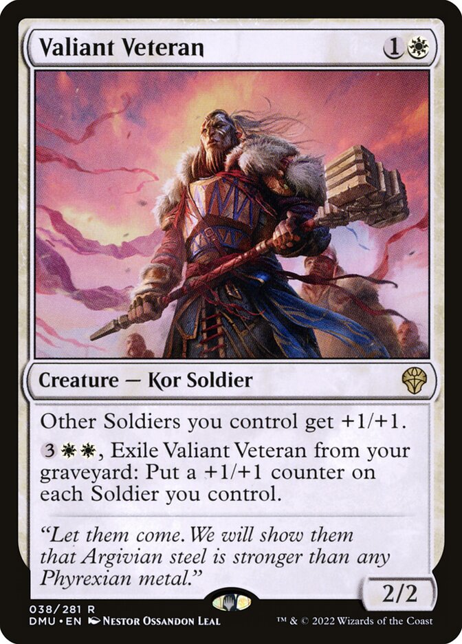 Valiant Veteran (Dominaria United)