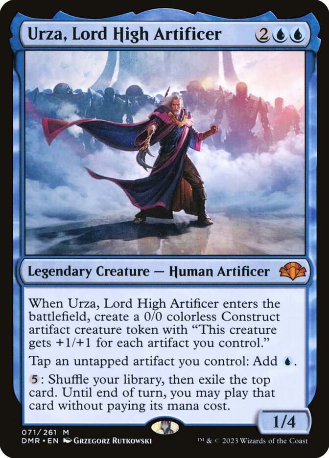 Urza, Lord High Artificer (Dominaria Remastered)