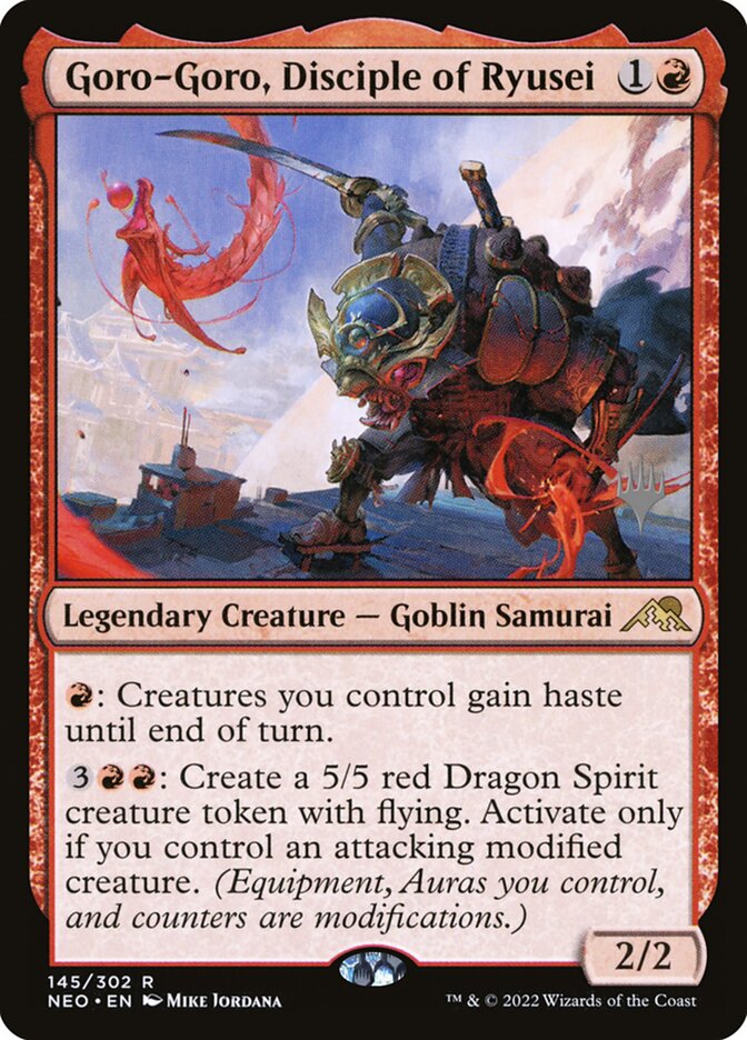 Goro-Goro, Disciple of Ryusei (Kamigawa: Neon Dynasty Promos)