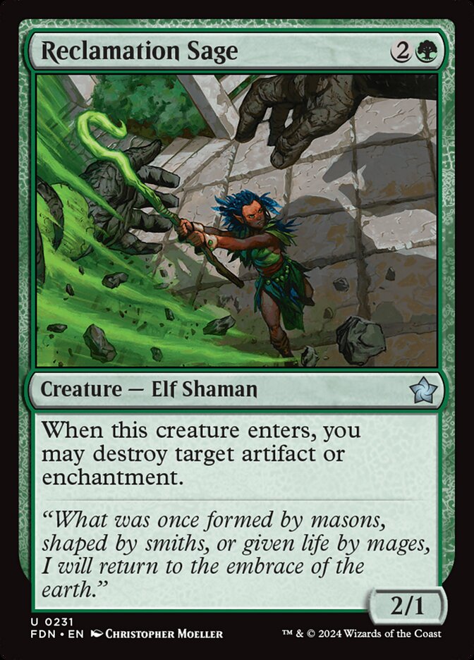 Reclamation Sage (Foundations)