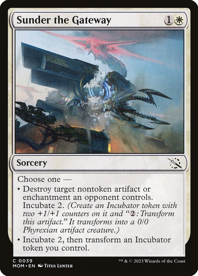 Sunder the Gateway (March of the Machine)
