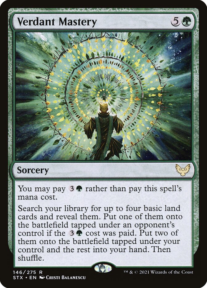Verdant Mastery (Strixhaven: School of Mages)