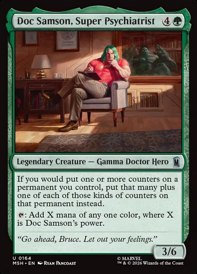 Doc Samson, Super Psychiatrist (Marvel Super Heroes)