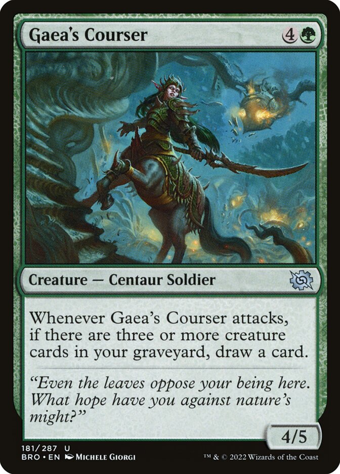 Gaea's Courser (The Brothers' War)