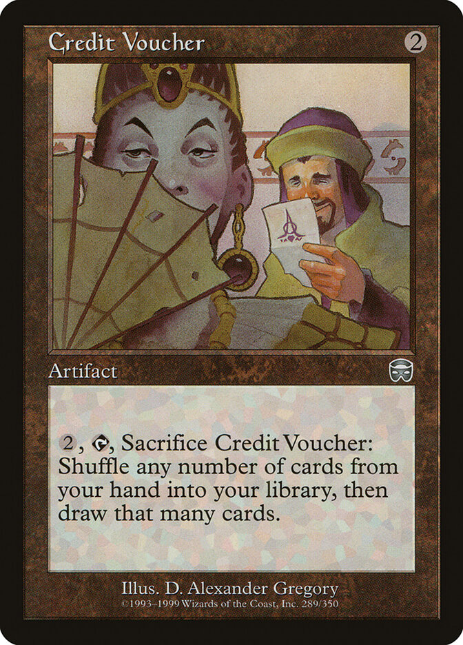 Credit Voucher (Mercadian Masques)