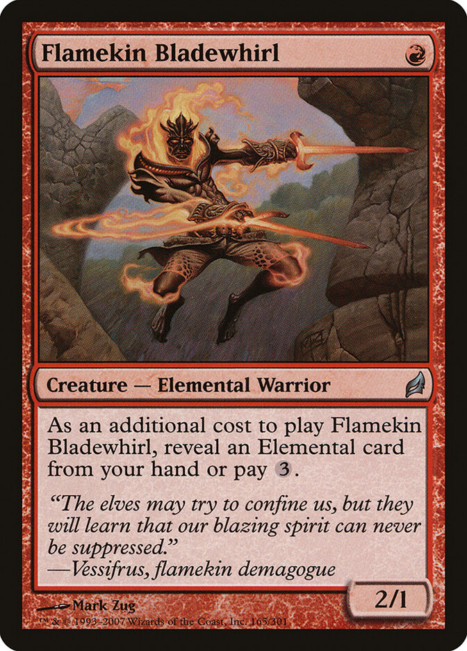 Flamekin Bladewhirl (Lorwyn)