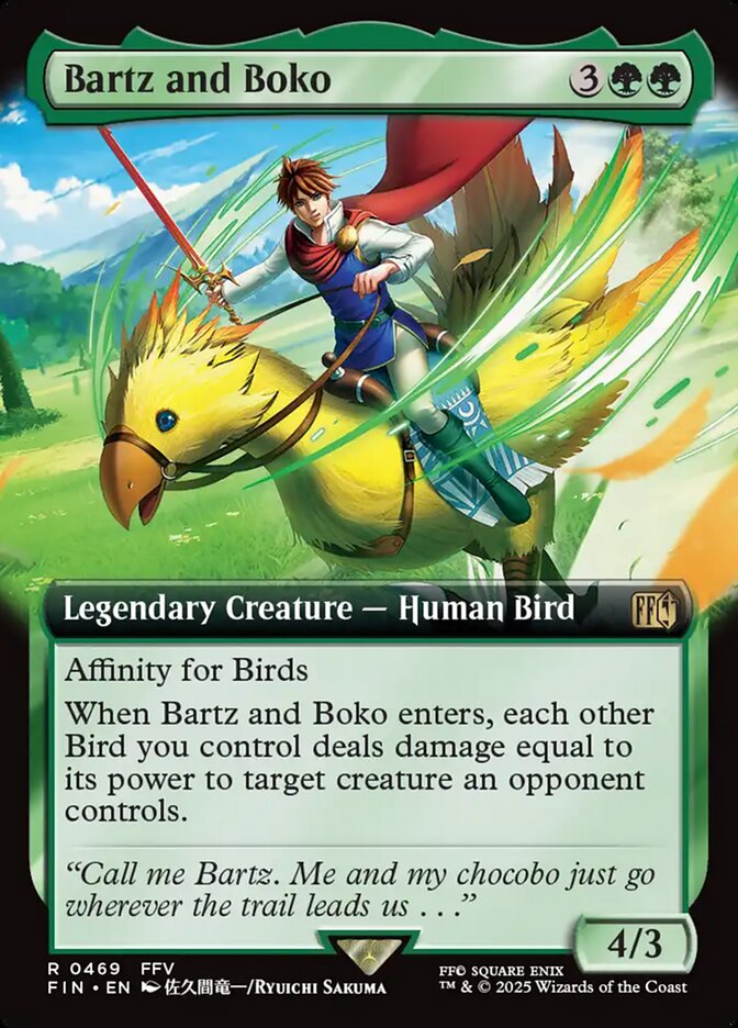 Bartz and Boko (Final Fantasy)