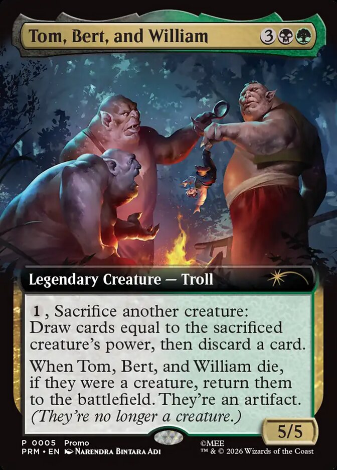 Tom, Bert, and William (URL/Convention Promos)