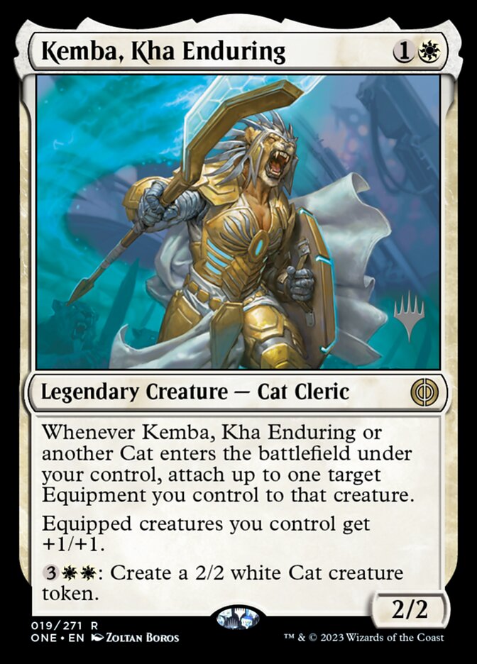 Kemba, Kha Enduring (Phyrexia: All Will Be One Promos)