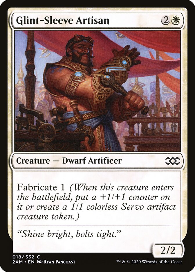 Glint-Sleeve Artisan (Double Masters)