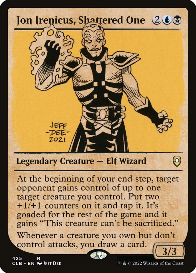 Jon Irenicus, Shattered One (Commander Legends: Battle for Baldur's Gate)