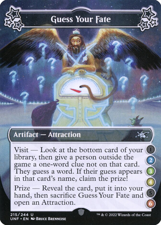 Guess Your Fate (Unfinity)
