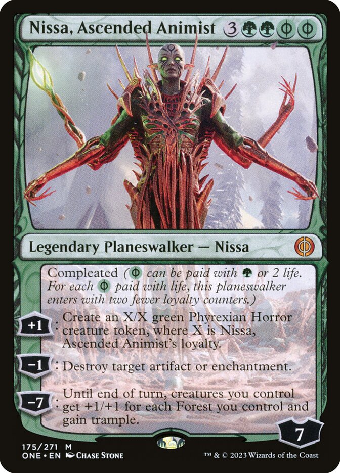 Nissa, Ascended Animist (Phyrexia: All Will Be One)