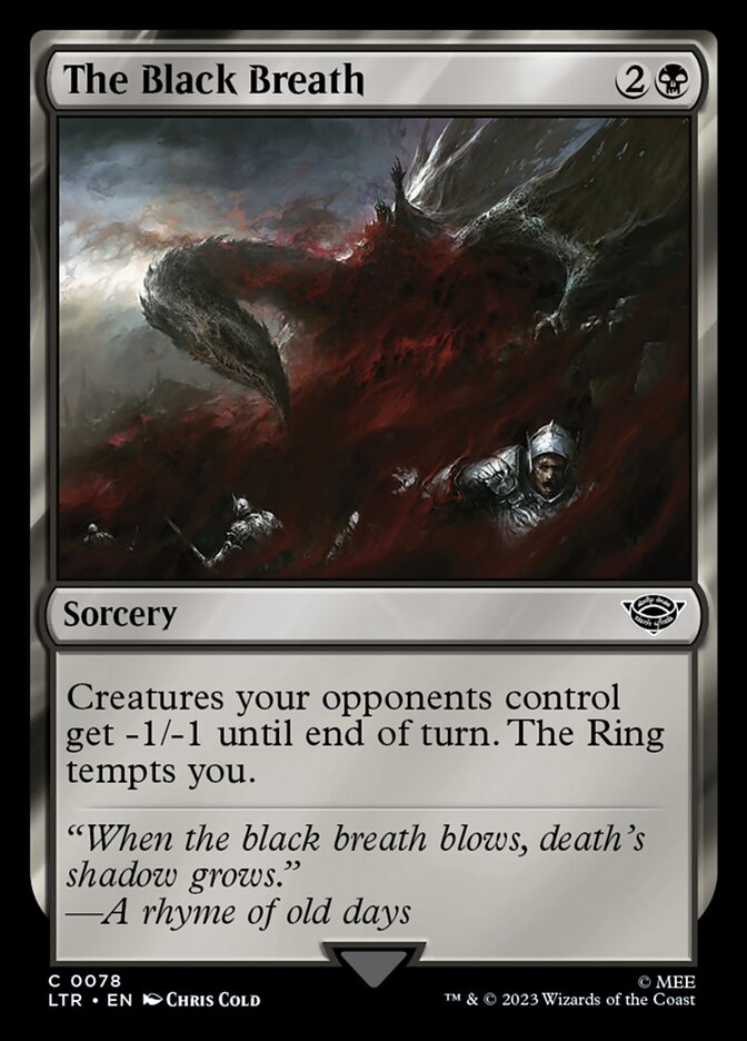 The Black Breath (The Lord of the Rings: Tales of Middle-earth)