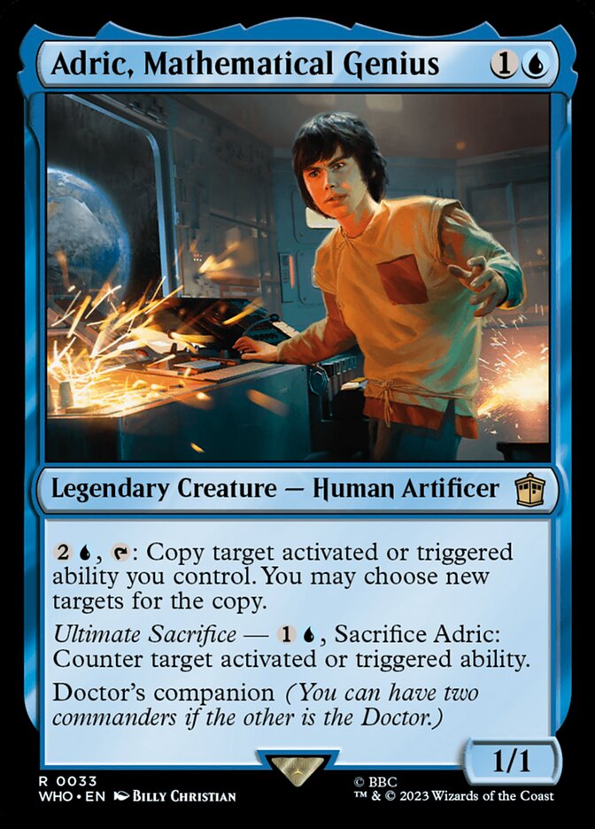 Adric, Mathematical Genius (Doctor Who)