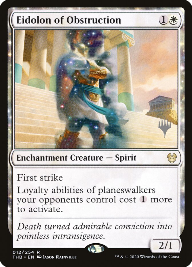 Eidolon of Obstruction (Theros Beyond Death Promos)