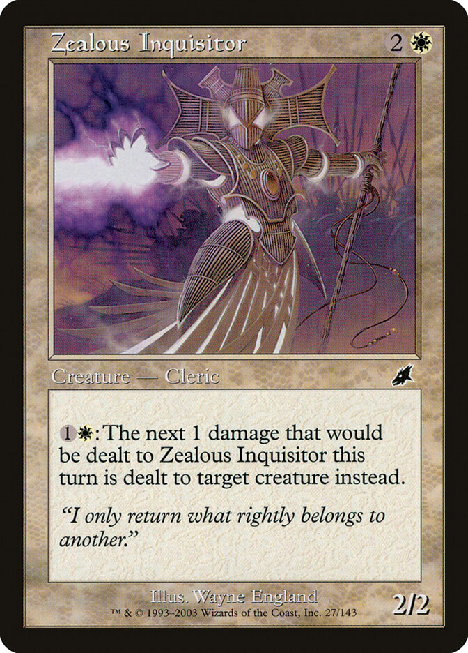 Zealous Inquisitor (Scourge)