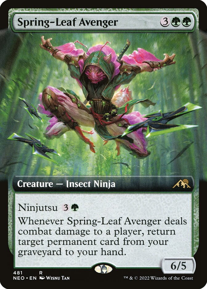 Spring-Leaf Avenger (Kamigawa: Neon Dynasty)