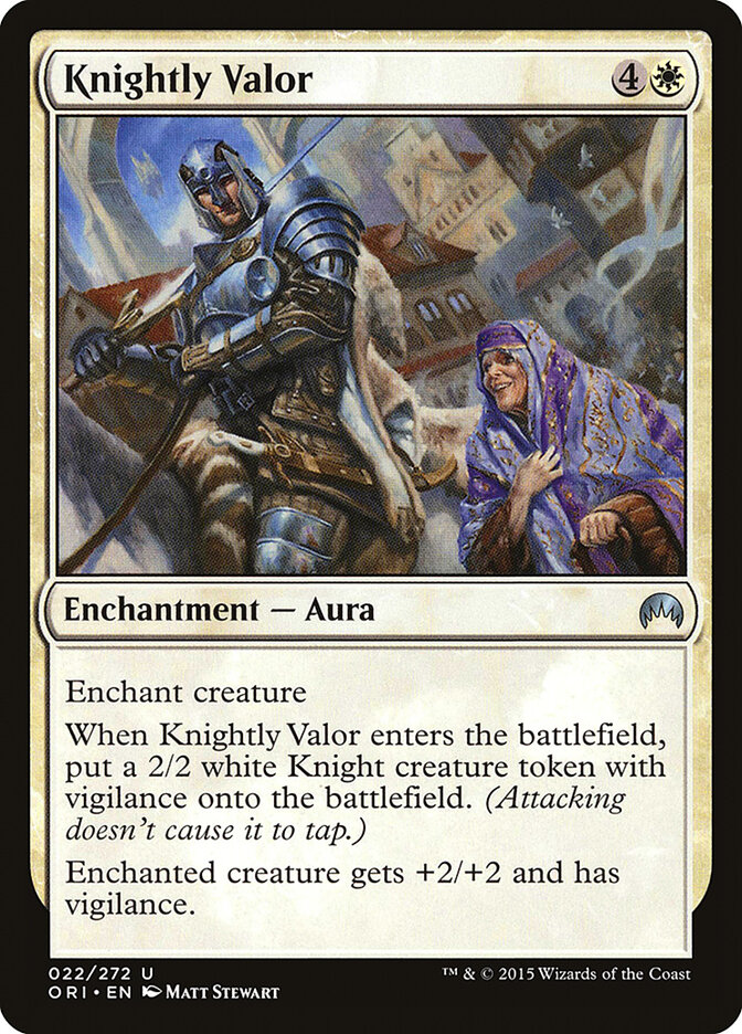 Knightly Valor (Magic Origins)