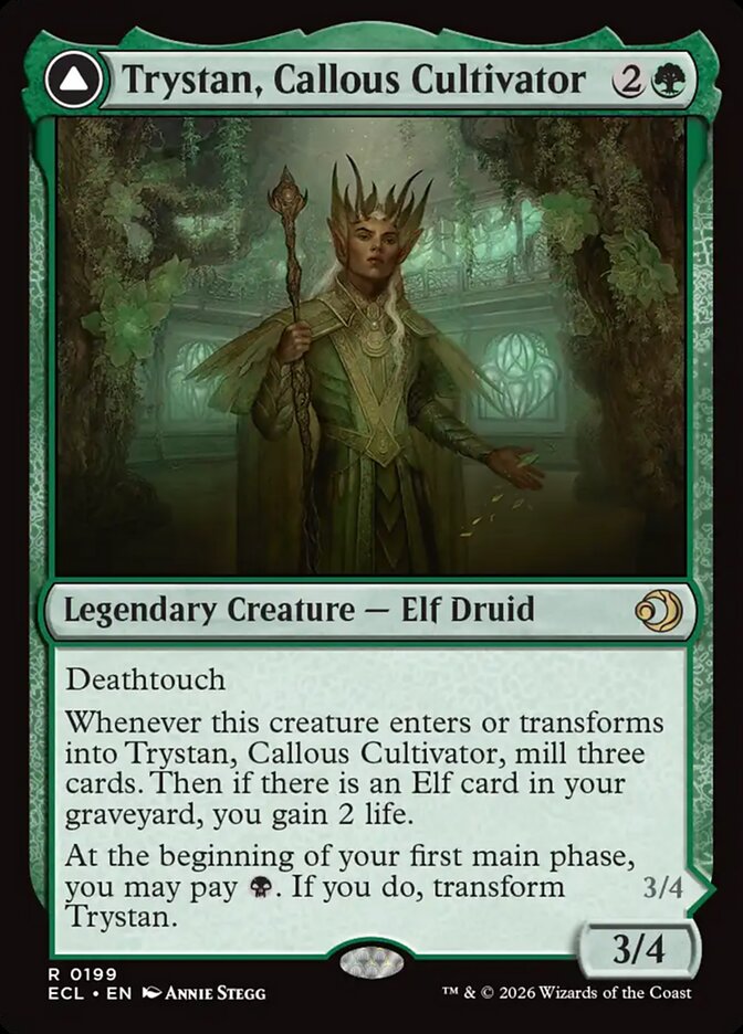 Trystan, Callous Cultivator (Lorwyn Eclipsed)