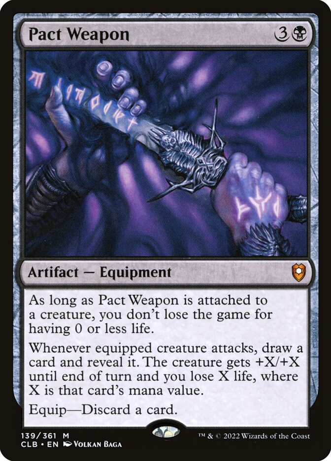 Pact Weapon (Commander Legends: Battle for Baldur's Gate)