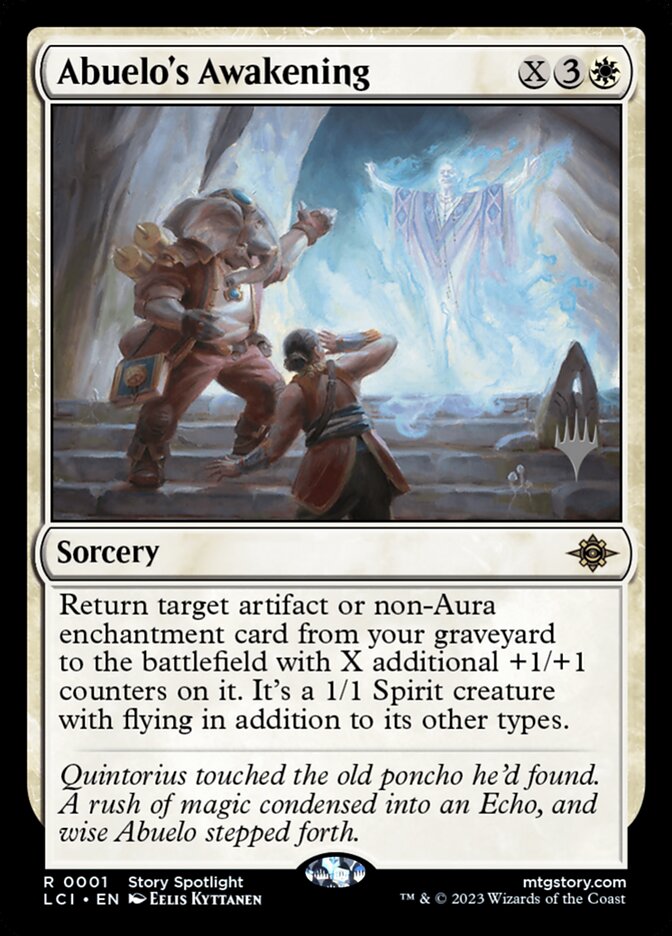 Abuelo's Awakening (The Lost Caverns of Ixalan Promos)