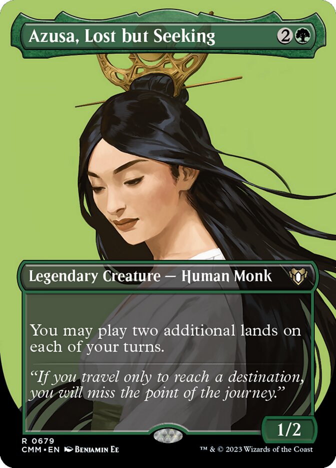 Azusa, Lost but Seeking (Commander Masters)