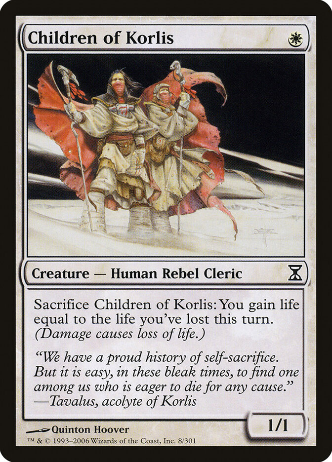 Children of Korlis (Time Spiral)