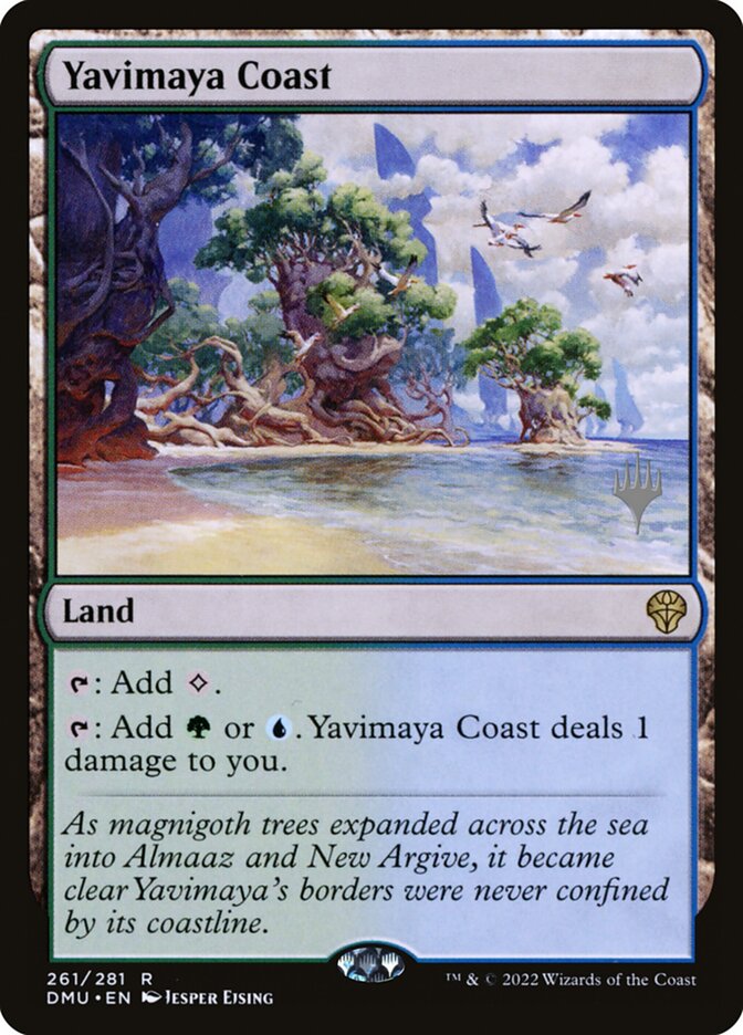 Yavimaya Coast (Dominaria United Promos)