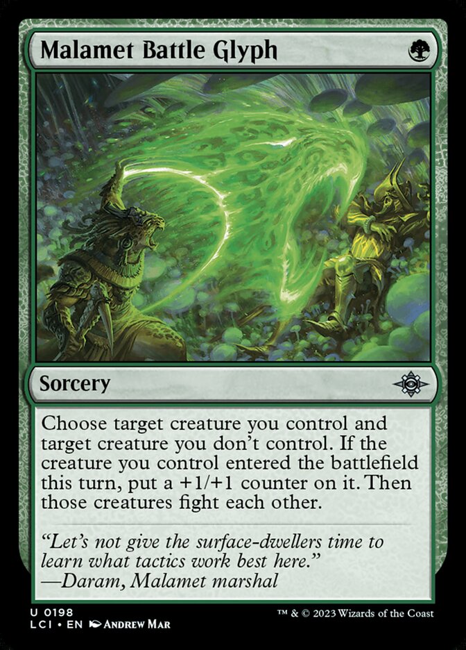 Malamet Battle Glyph (The Lost Caverns of Ixalan)